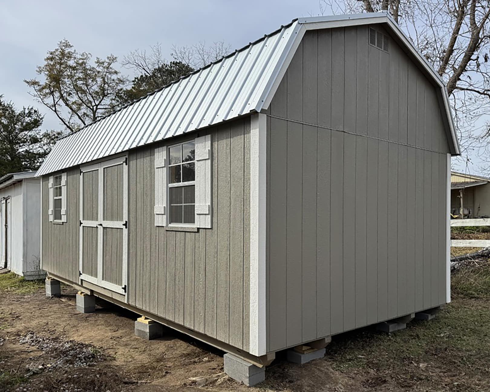 12x24 Lofted Barn Max in East Dublin