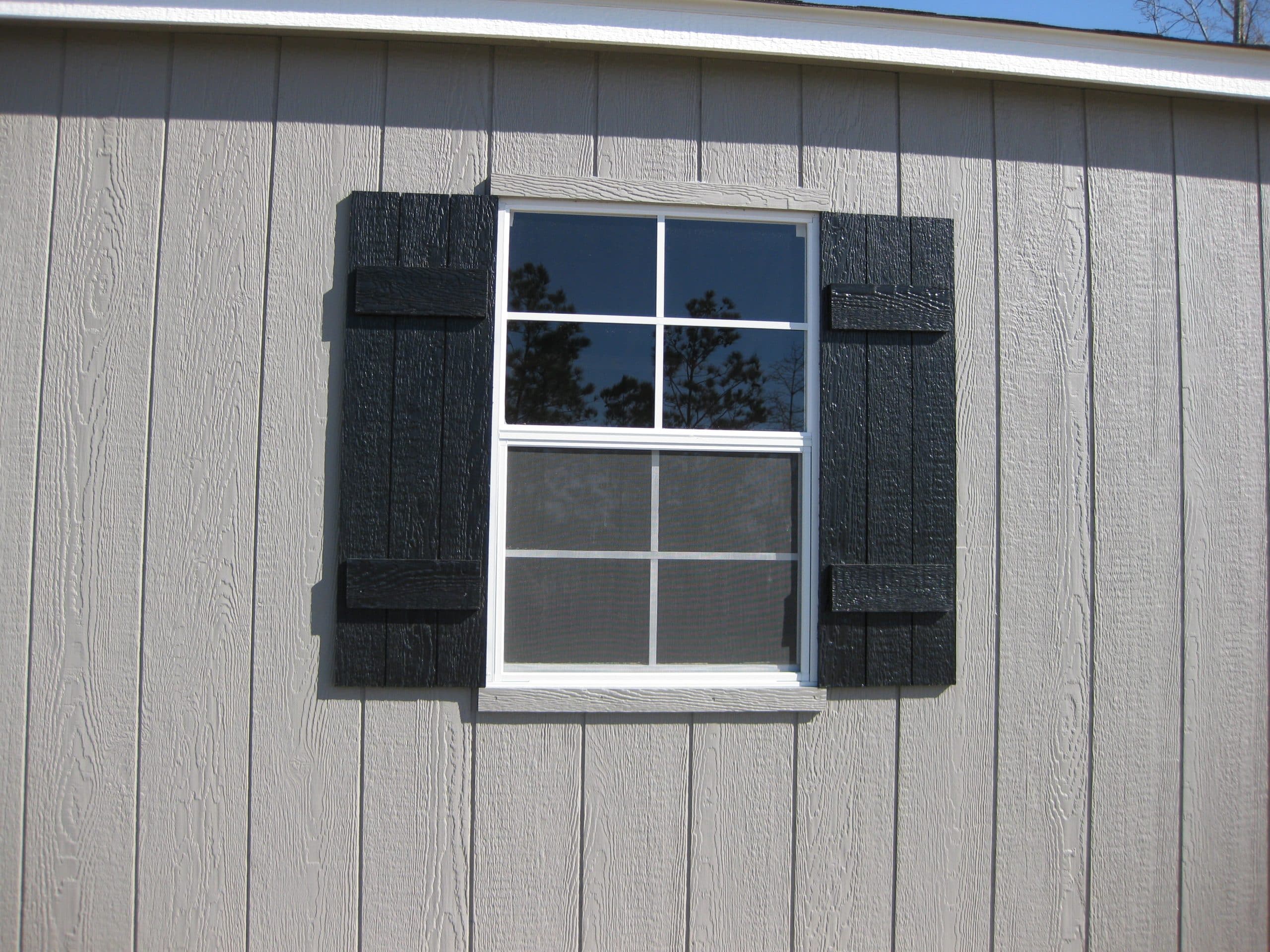 shed house window