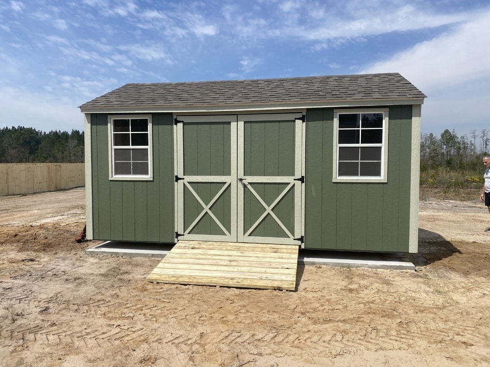 10x16 utility shed in hinesville