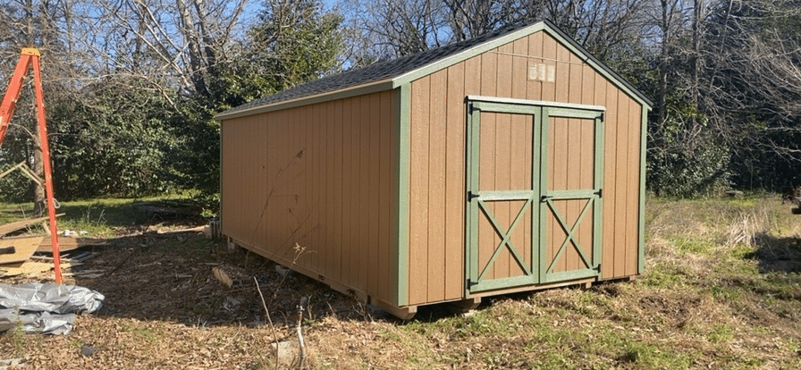utility shed in sandersville pa