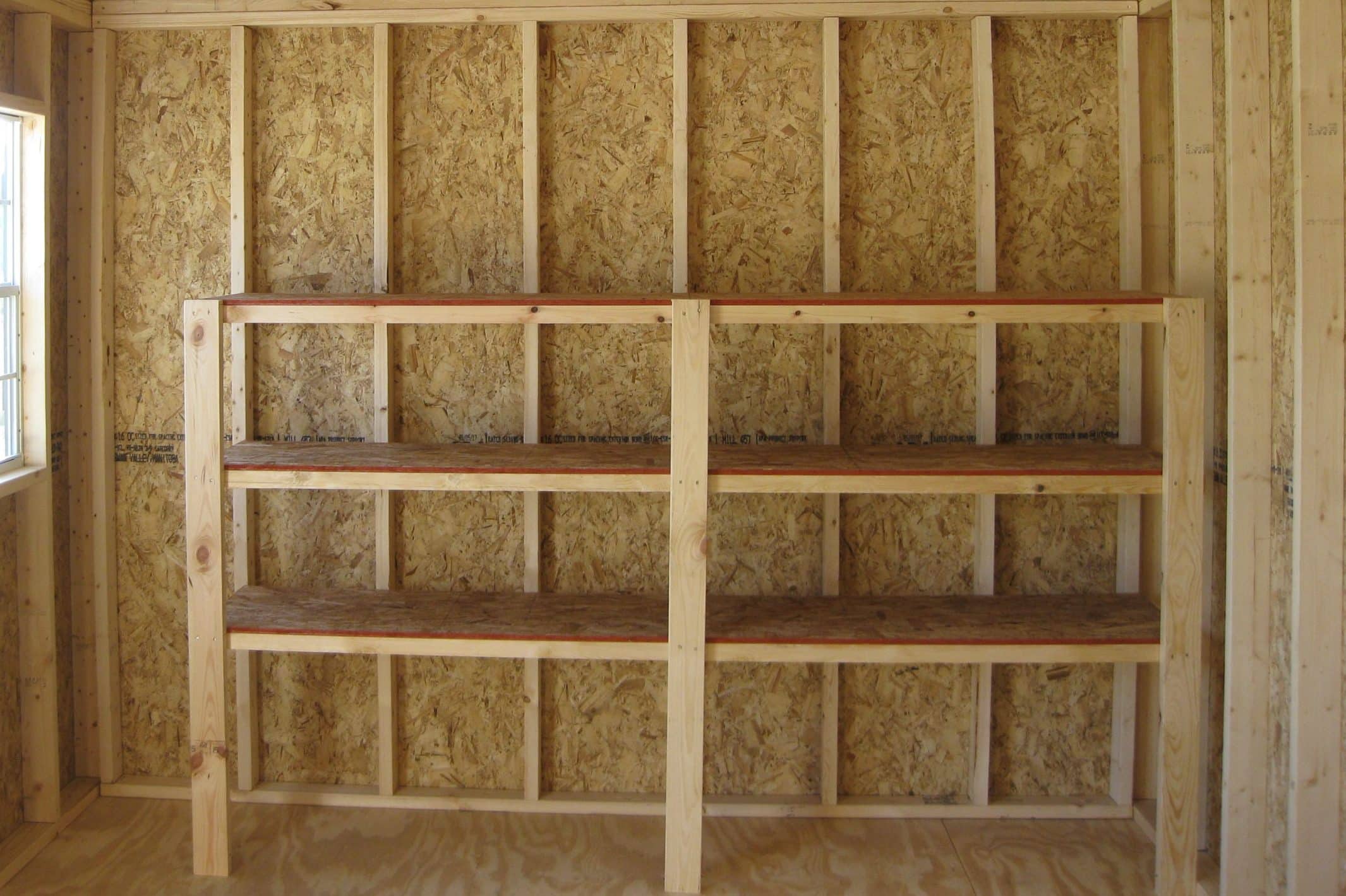 storage shed cost for shelving