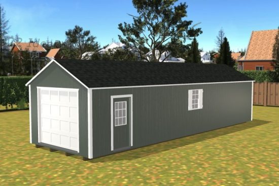 12x40 shed design