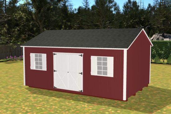 14x20 shed design