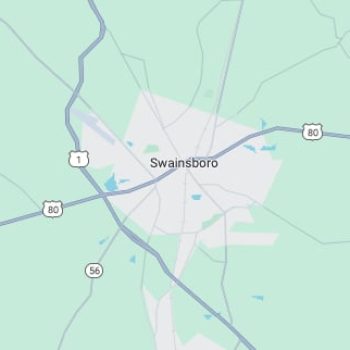 map of swainsboro
