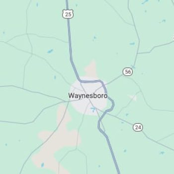 map of waynesboro