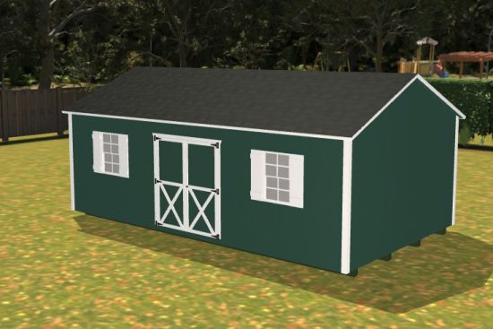 14x24 shed design