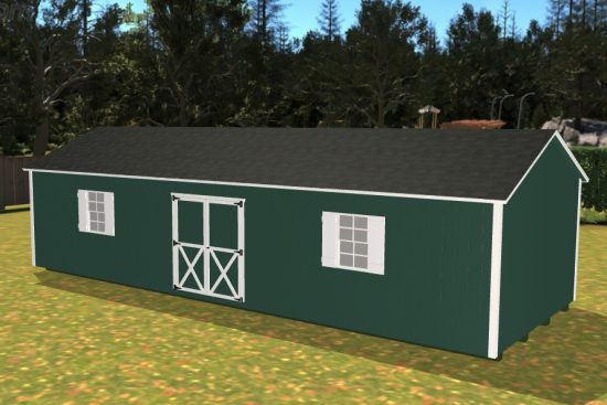14x36 shed design
