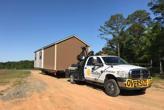 16x20 shed delivery