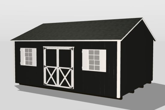16x20 shed design