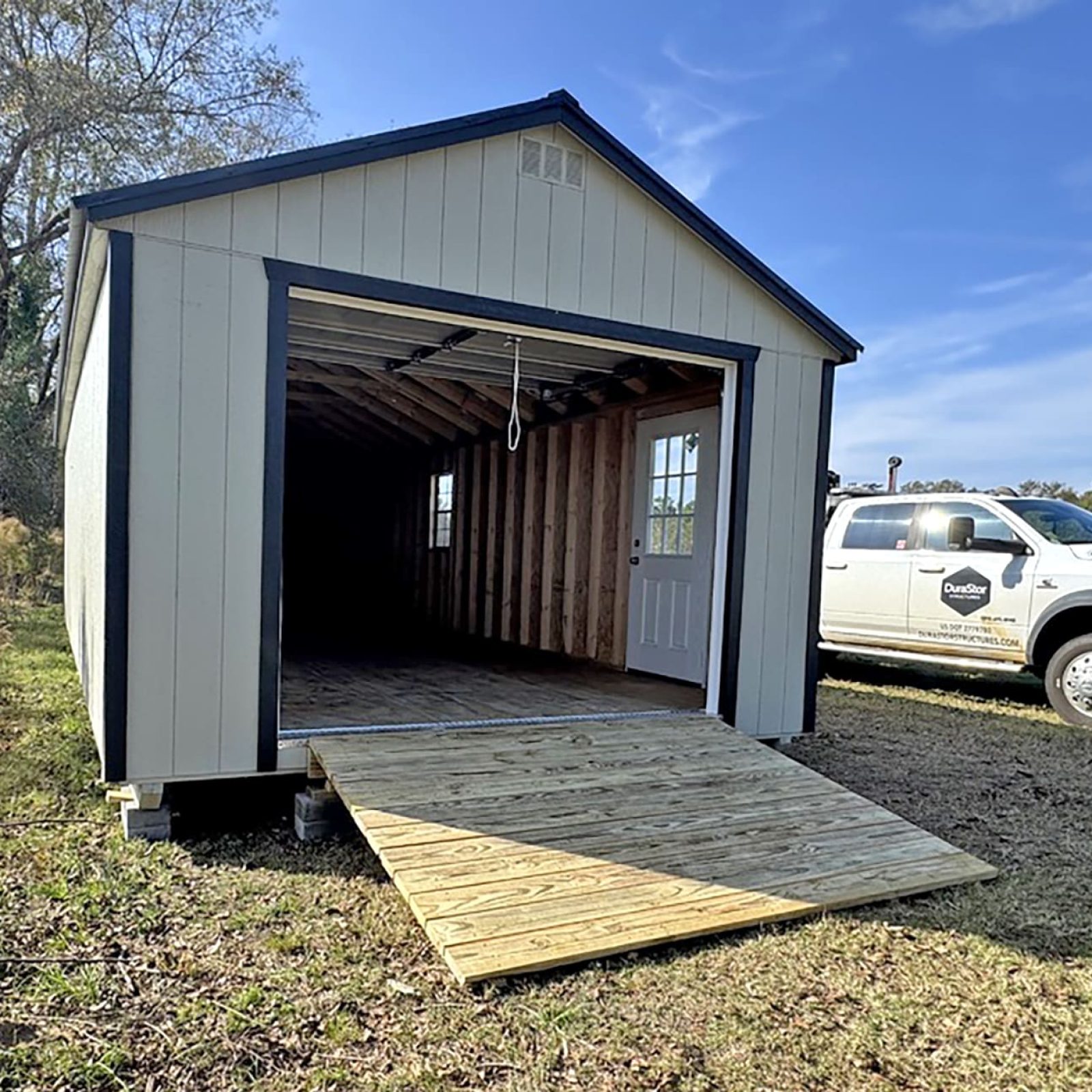 14x32 Garage Shed in Cadwell GA 2