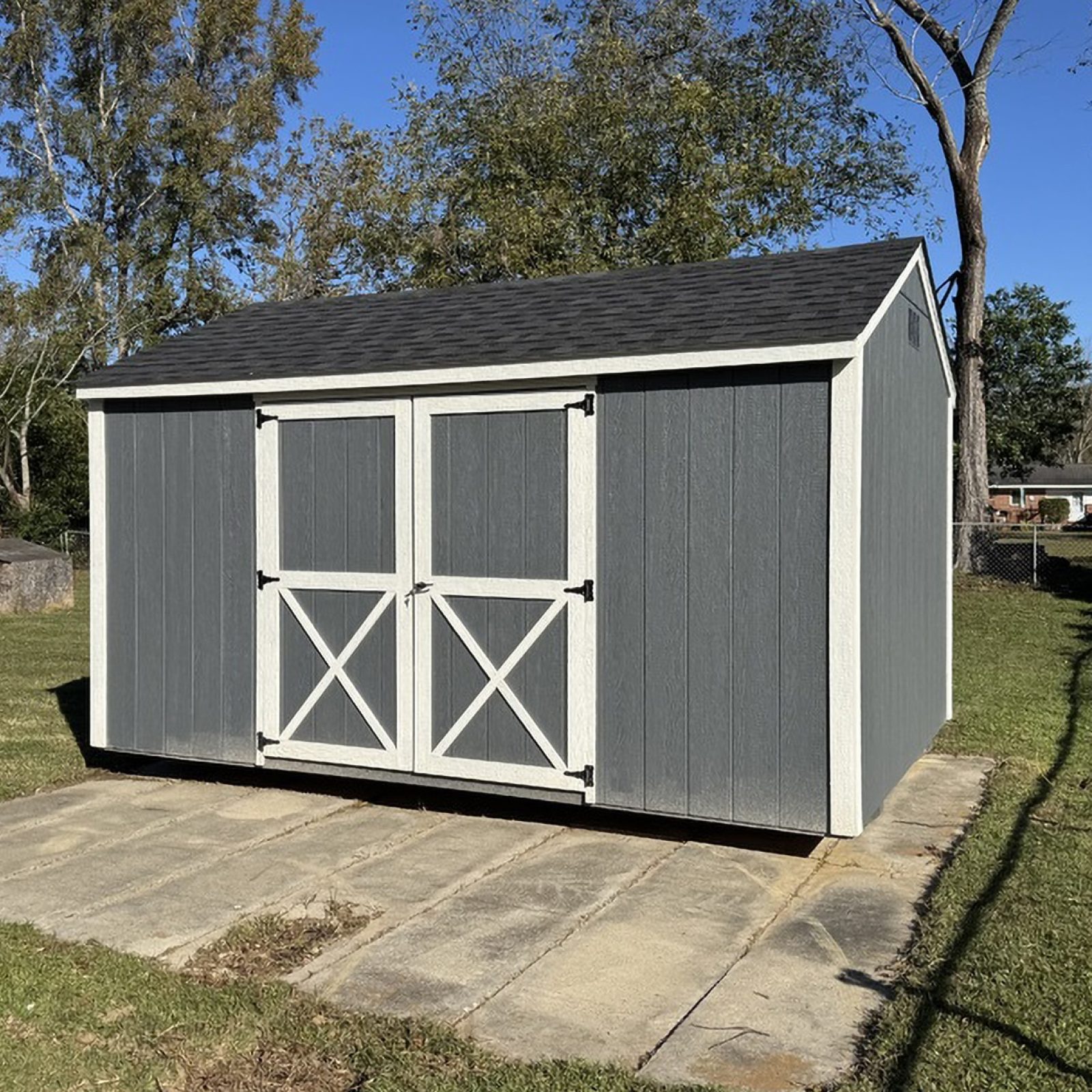 10x14 Utility Shed in Wrightsville GA