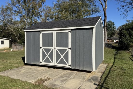 10x14 Utility Shed in Wrightsville GA