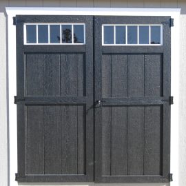 portable storage buildings door features milledgeville ga