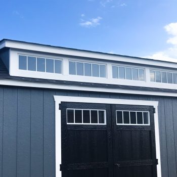 custom sheds with small dormer