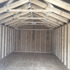 12x20 utility shed interior