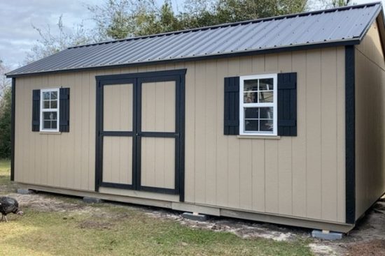 12x24 garden shed in South Brooklet GA