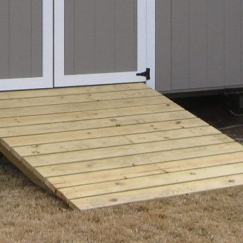 storage shed cost for ramp