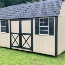 10x16 lofted barn shed in Augusta GA