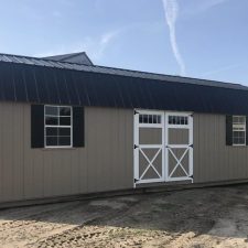 12x32 lofted barn shed in temple ga