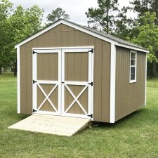 macon ga portable wood building utility shed 003