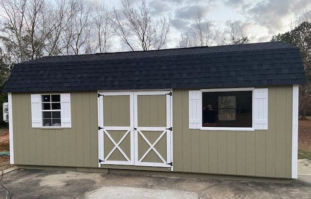 hobby shed exterior