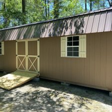 12x32 barn shed with loft in swainsboro ga
