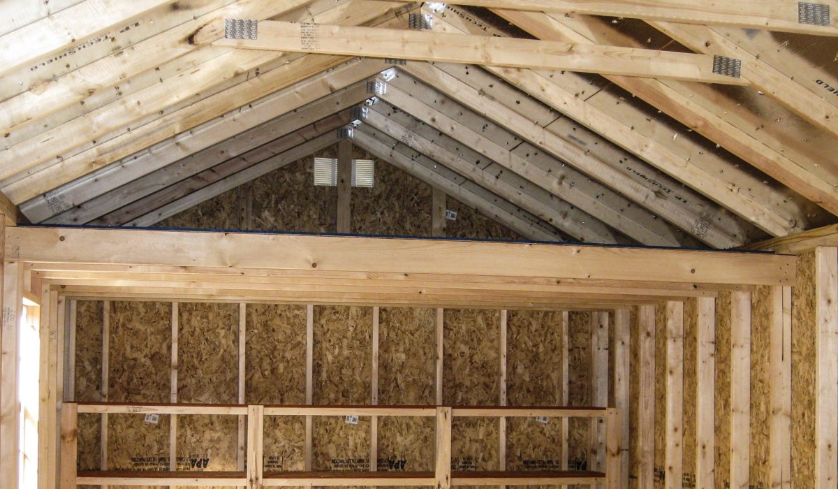 shed interior loft
