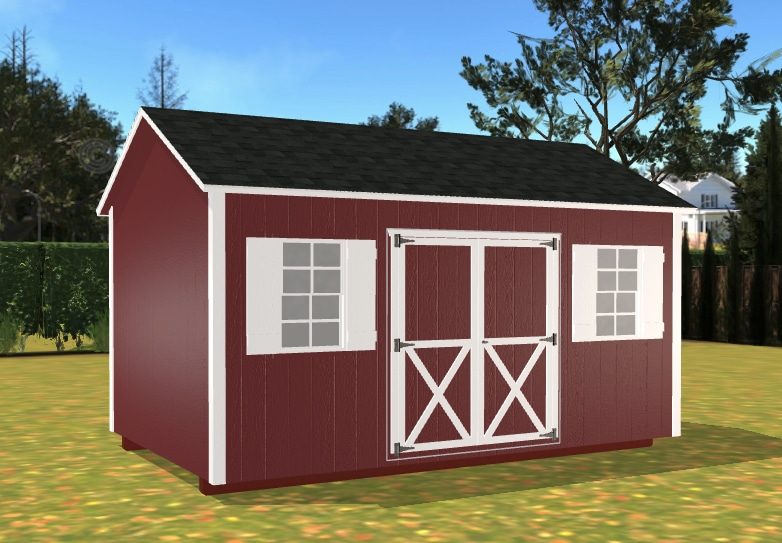 10x16 Sheds - DuraStor Structures