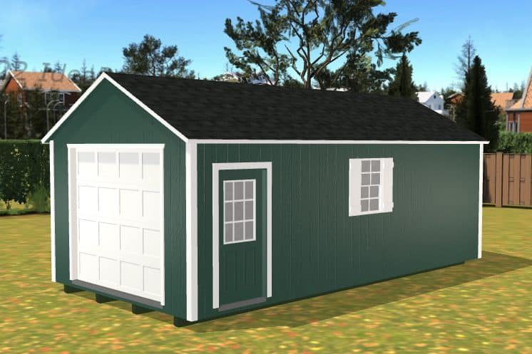 12x24 Sheds - DuraStor Structures