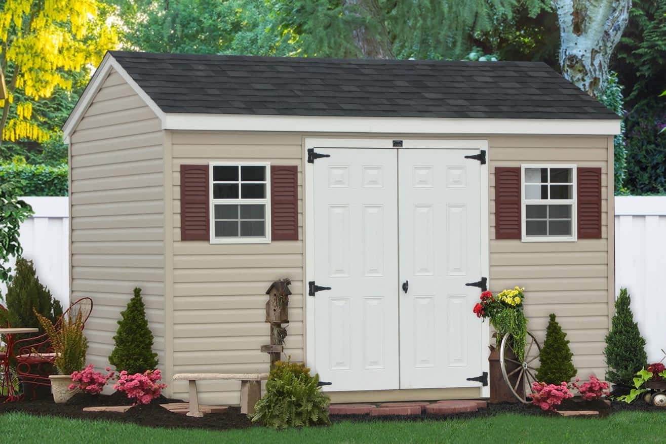 vinyl shed exterior wall material