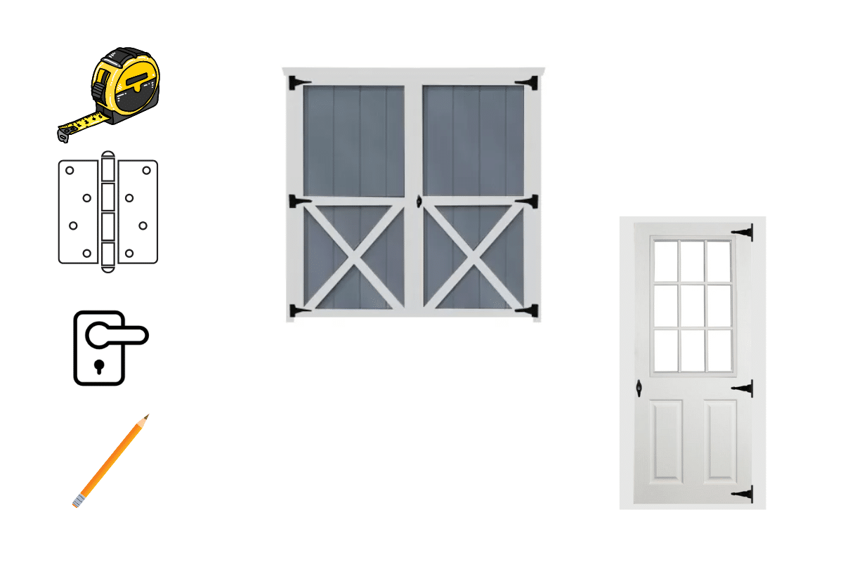 shed door repair